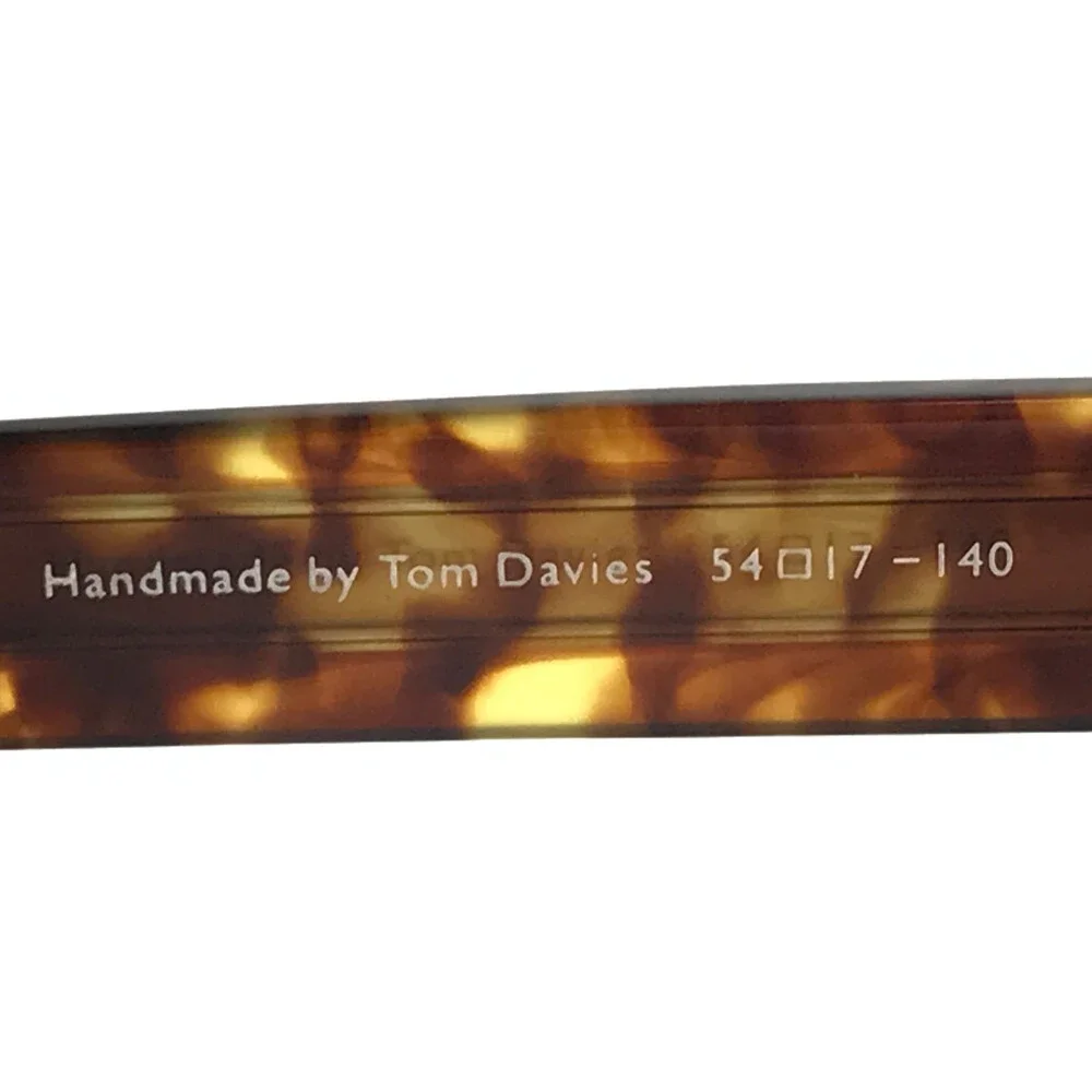 Tom Davies Eyeglasses Frames TD772 Col. 1413 Tortoise Brown Full Rim 54-17-140